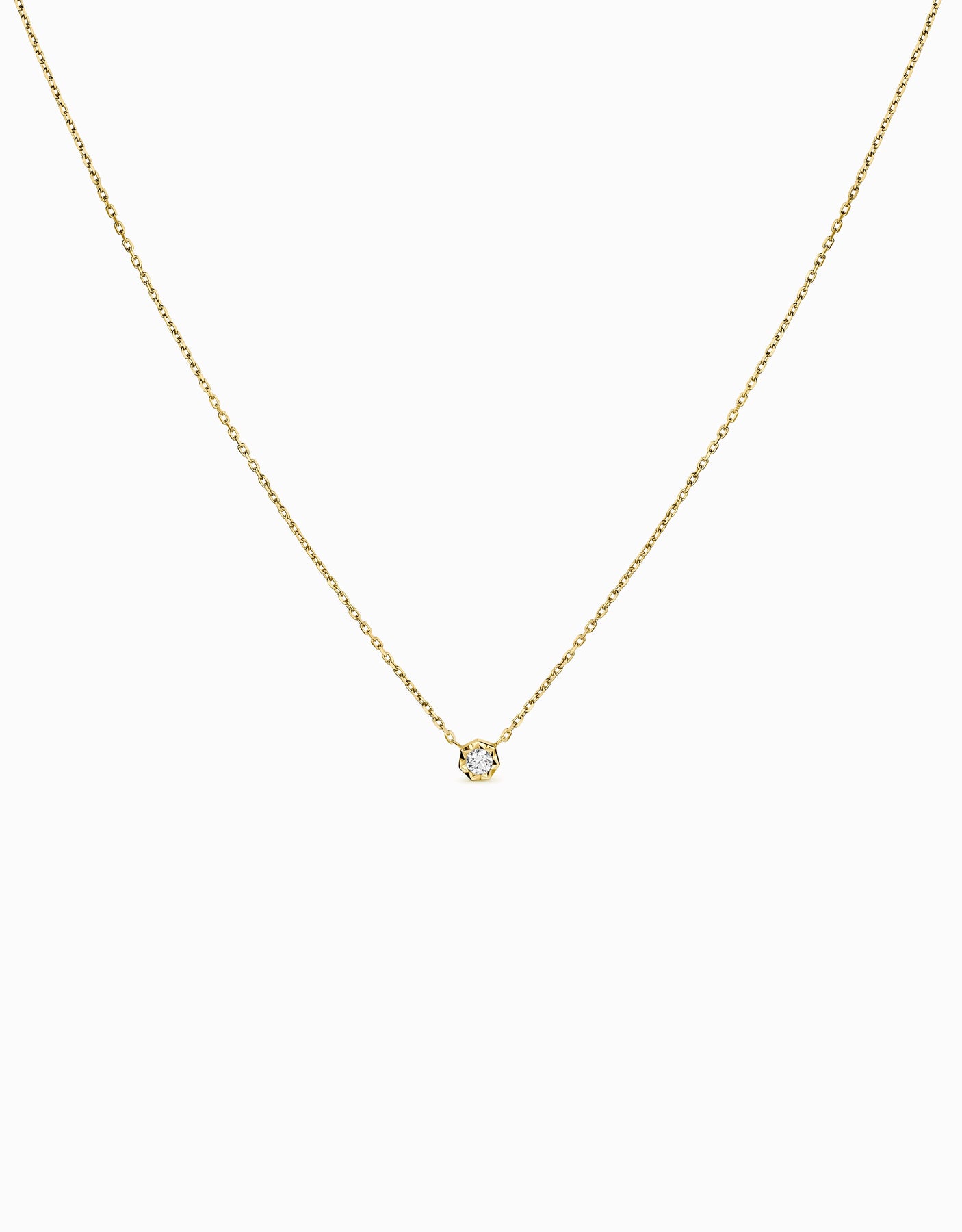 Colgante Diamond 0,06ct · Oro Amarillo