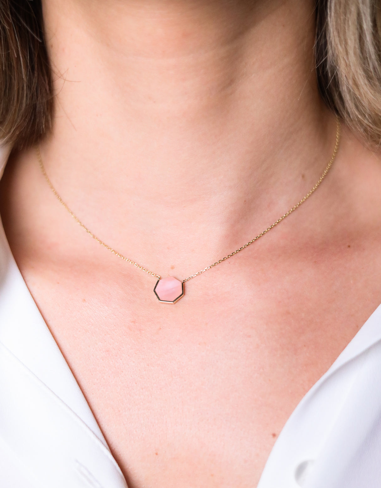 HeptaBloom Opal pendant · Petite