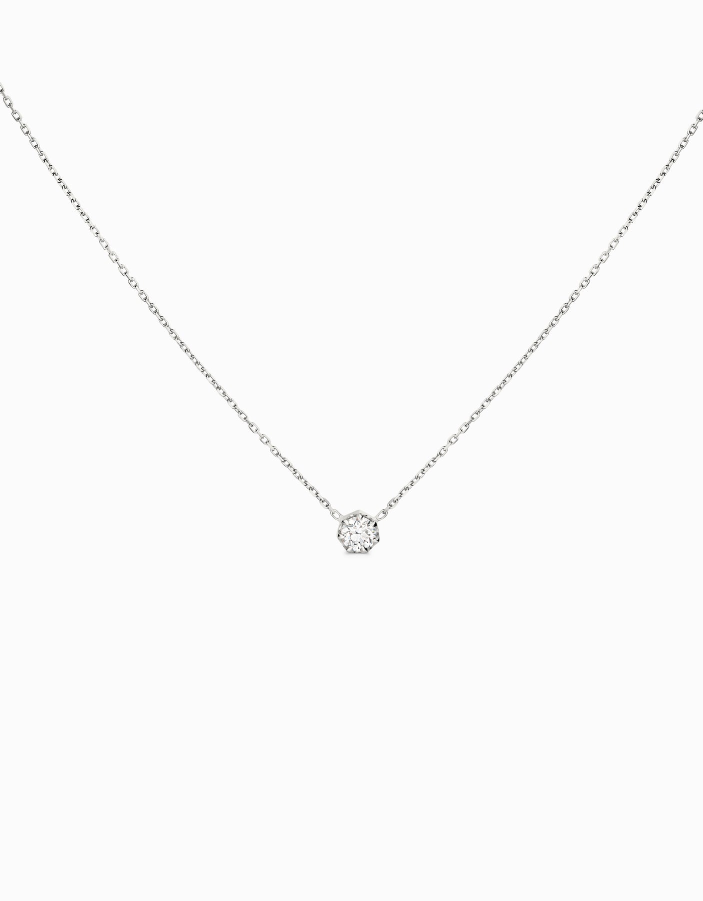 Colgante HeptaSolitaire Gold · 0,15ct