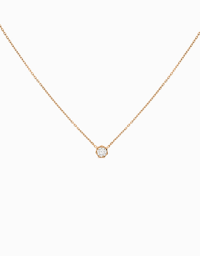 Colgante HeptaSolitaire Gold · 0,15ct