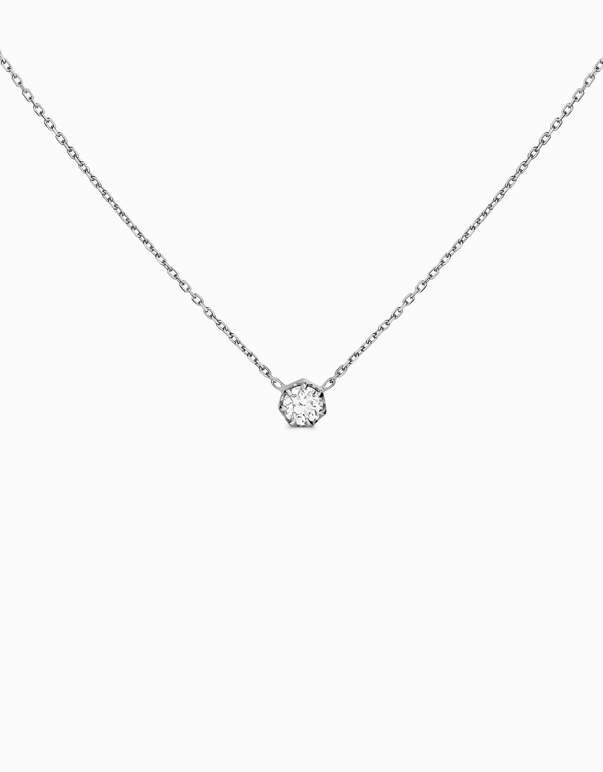 HeptaSolitaire Pendant · 0.30ct