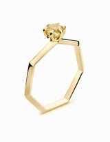 HeptaSolitaire Fancy Yellow · 0,50ct