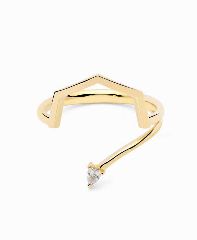 Anell Fragment Rose Pear · 0,06ct - Roosik & Co - Anell