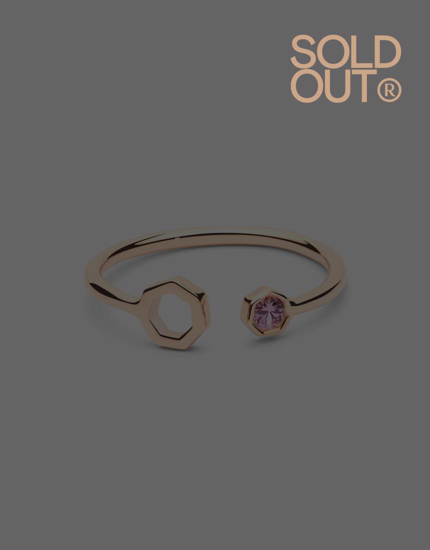 Hepta Puzzle Pink · Pink Sapphire