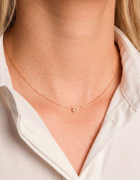 Penjoll Diamond 0,06ct · Or Groc