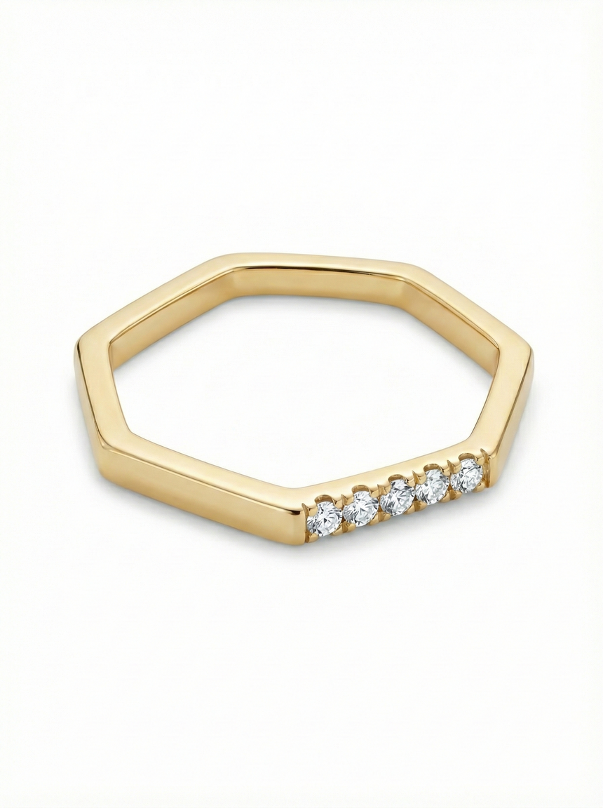 Anillo Wish · Oro Amarillo