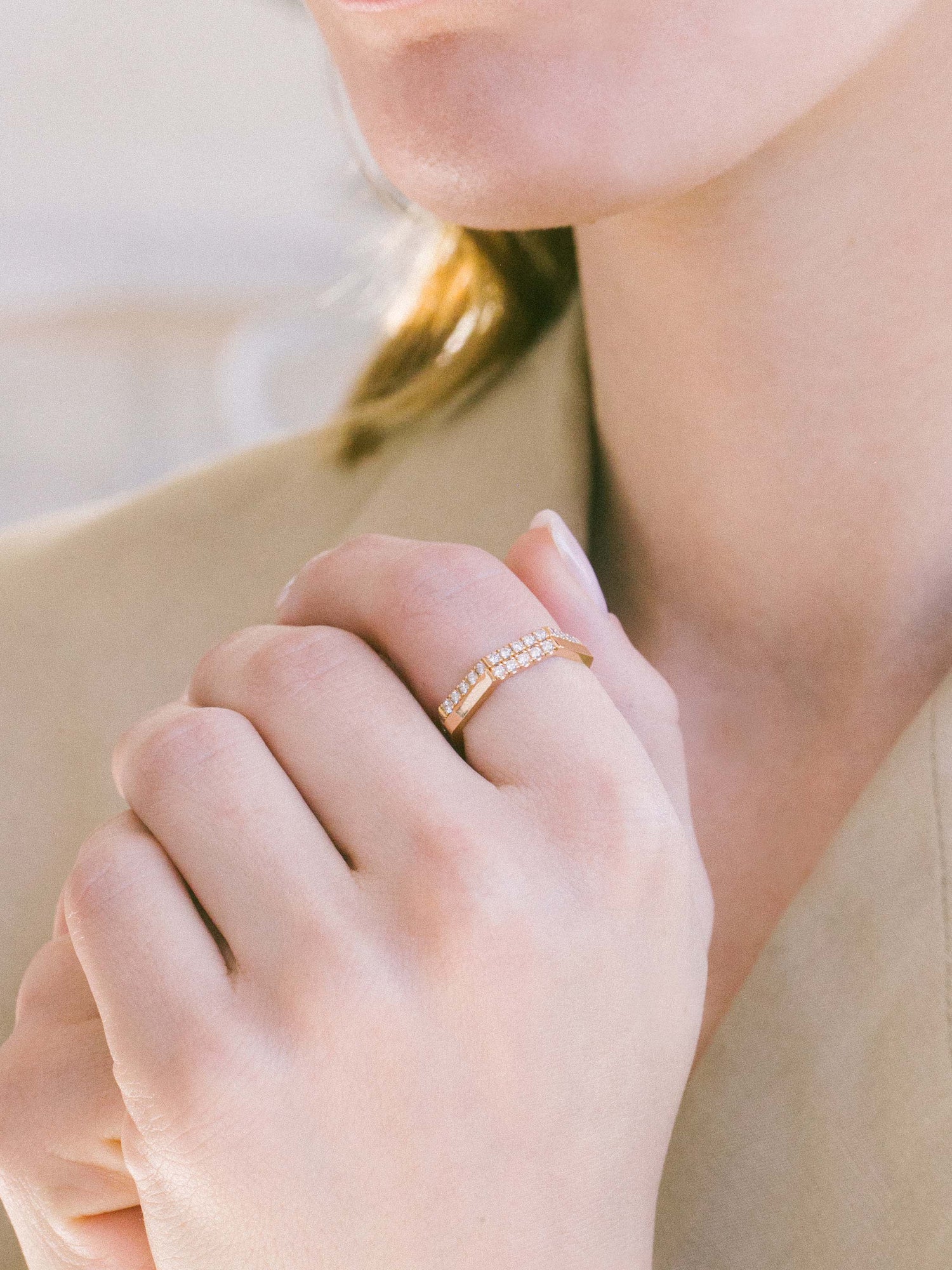 Anell Desire · Diamants & Or Groc - Roosik & Co - Anell