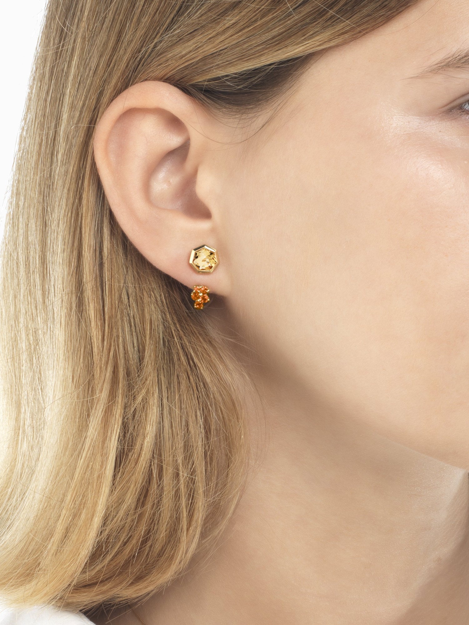 Arracades Blossik · Safir Groc - Roosik & Co - Arracades