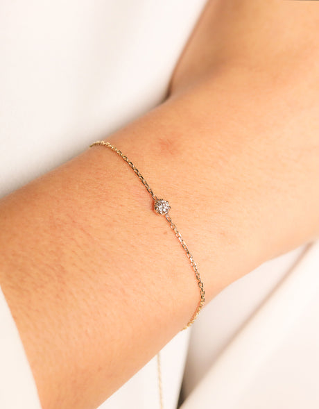 HeptaDiamond bracelet · 0.15ct