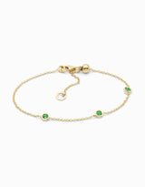 Polsera Gems III amb maragdes - Roosik & Co