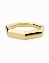 Heptabloom Ring · Wide Gold
