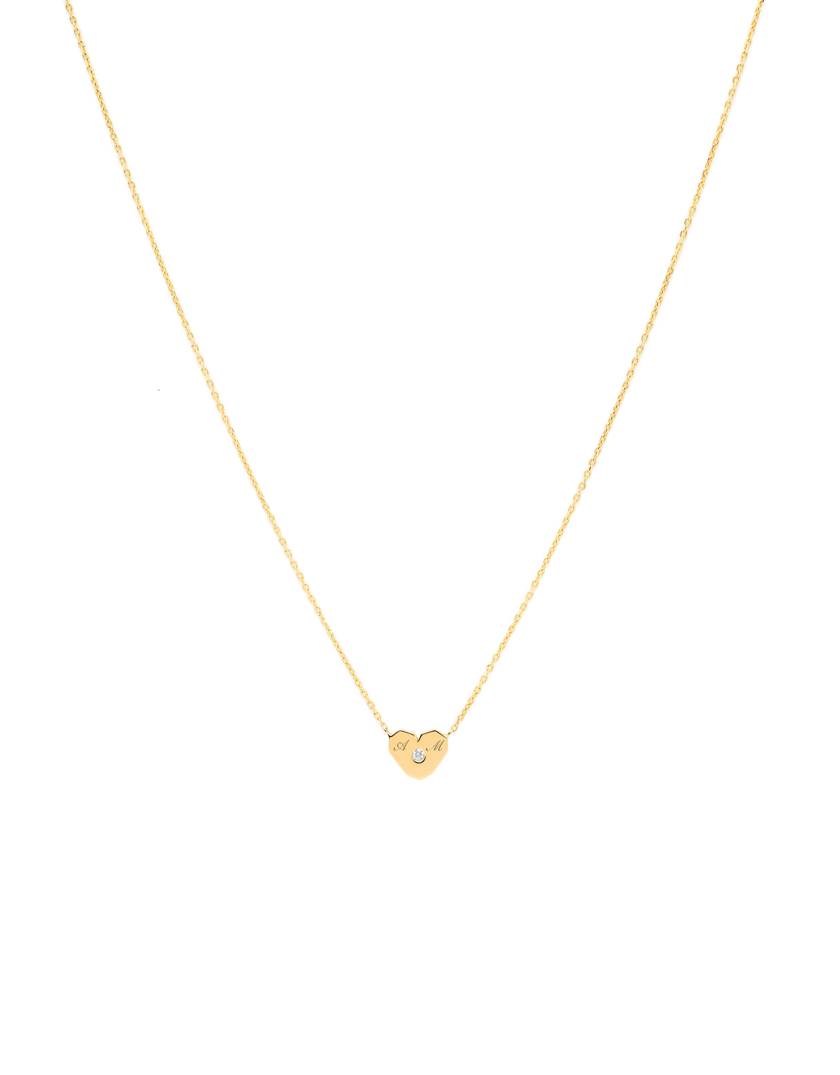 Penjoll Heptaheart Or Groc · Diamant