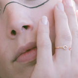 Hepta Puzzle Pink · Safir rosa